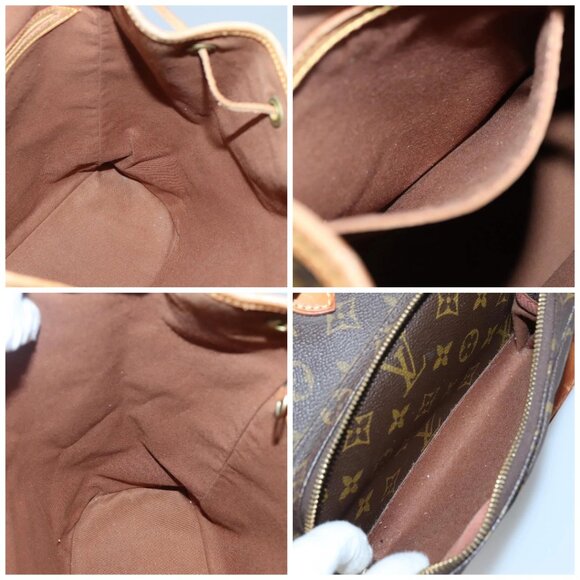 LOUIS VUITTON Monogram Montsouris GM Backpack M51135 LV Auth 135592 - Picture 15 of 16